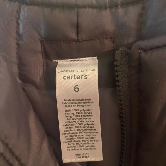 Carters snow bibs 6 - Picture 3 of 3